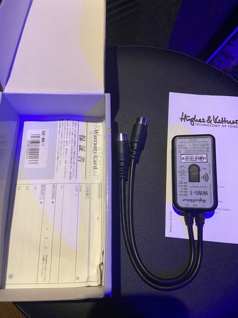 DTM・DAW Hughes&Kettner WMI-1 Wireless MIDI