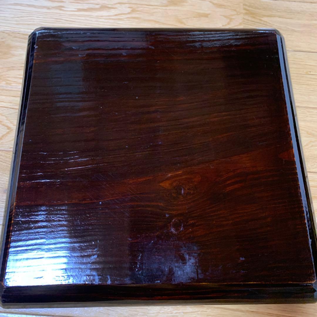 さぬき彫り四角形 膳 4枚セット