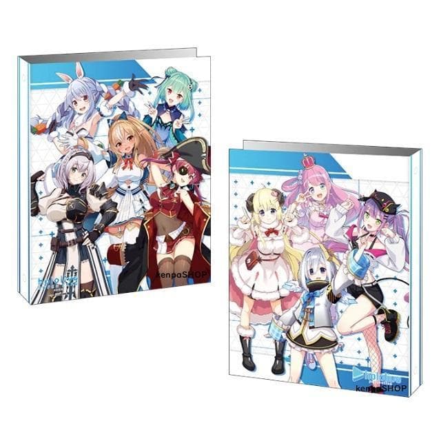 ホロライブ　カードバインダー　ファイル　3期　4期　ホロカード