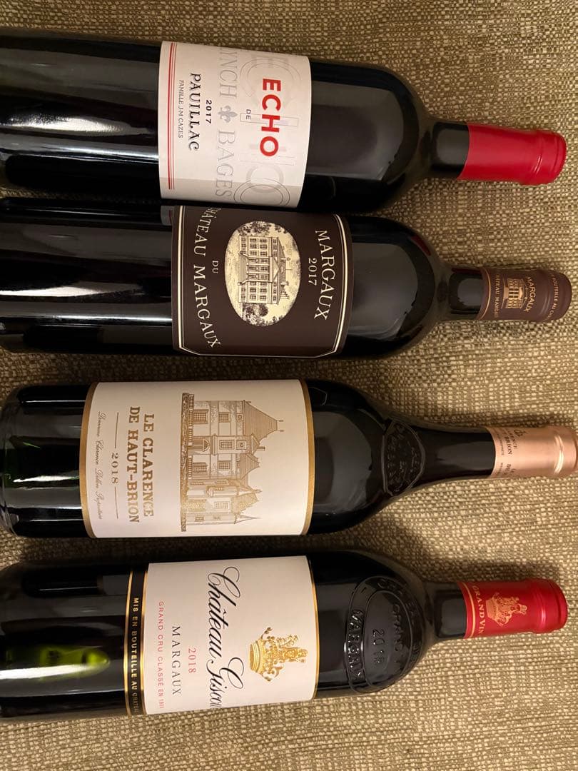 オーブリオン、マルゴー、ジスクール、ランシュバージュ