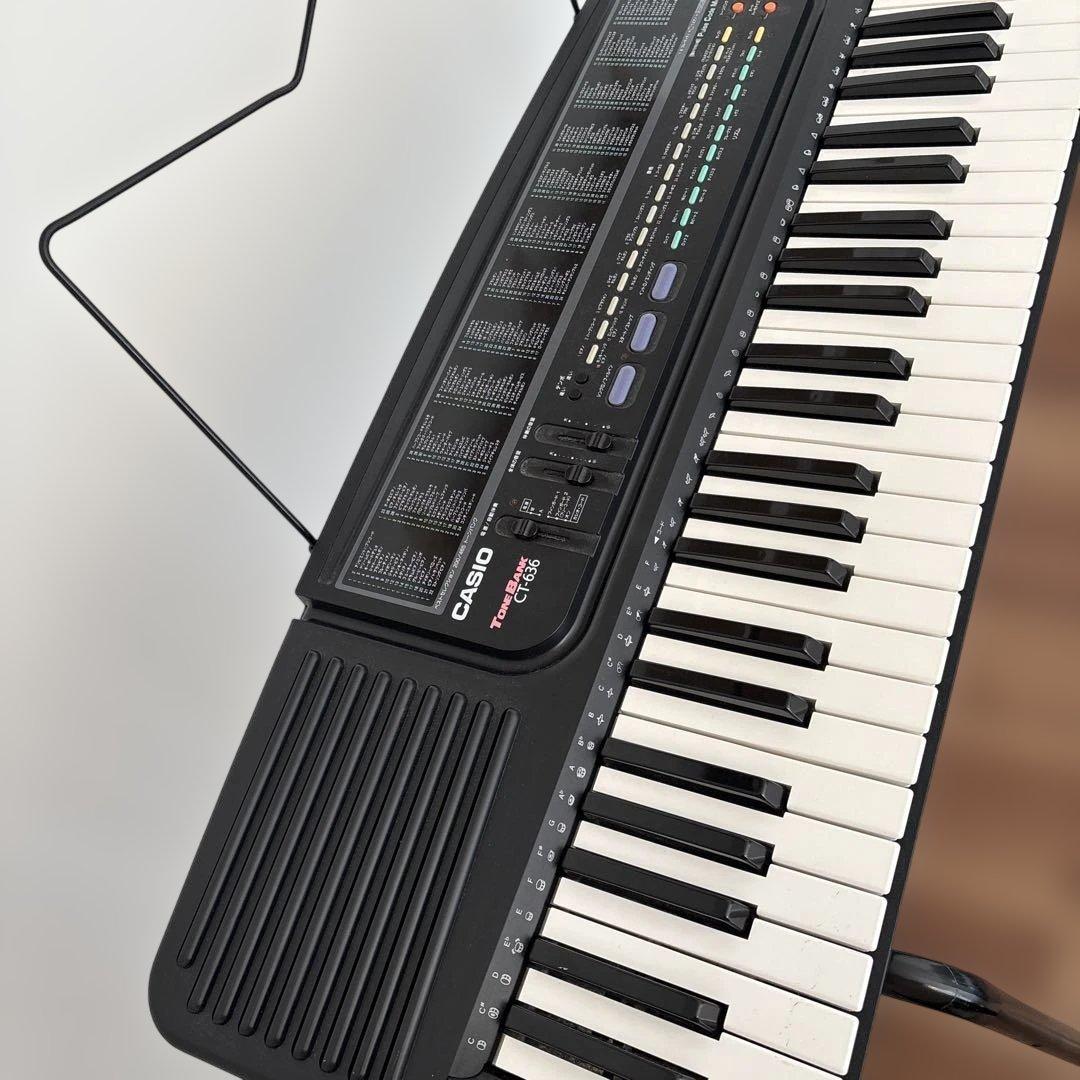鍵盤楽器 CASIO ToNEBANK CT-636