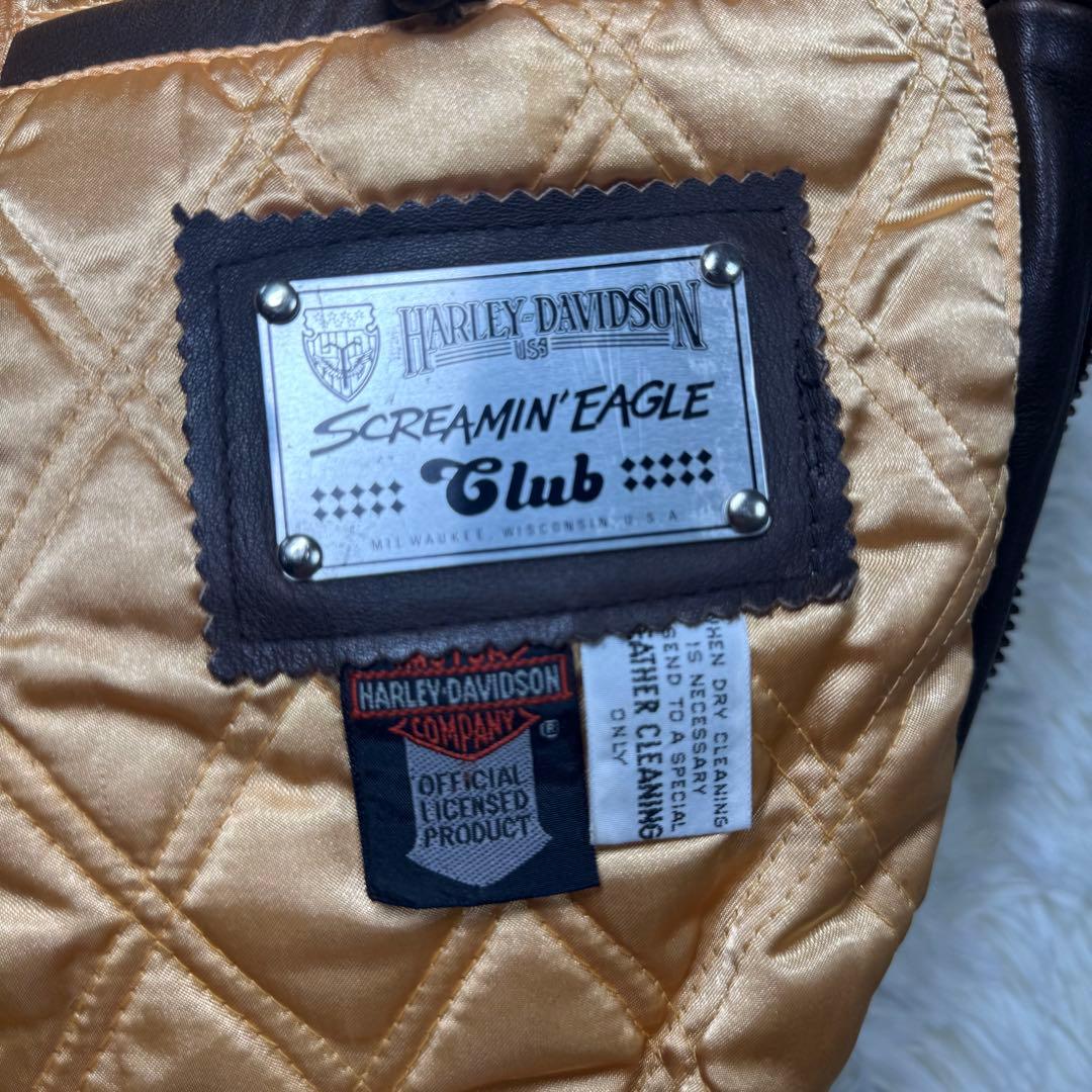 【90s USA製】Harley-Davidson スクリーミンイーグル レザー