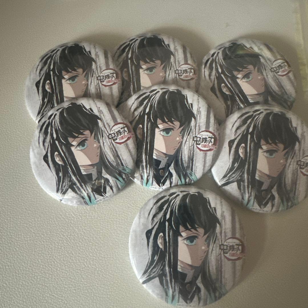 鬼滅の刃 全集中展 幕間画ランダム缶バッジ 参 時透無一郎　7点