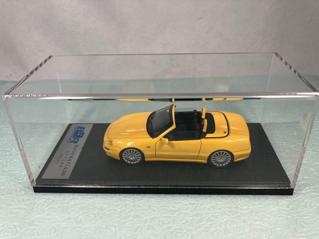 BBR マセラティ　4200 スパイダー2001年　イエロー