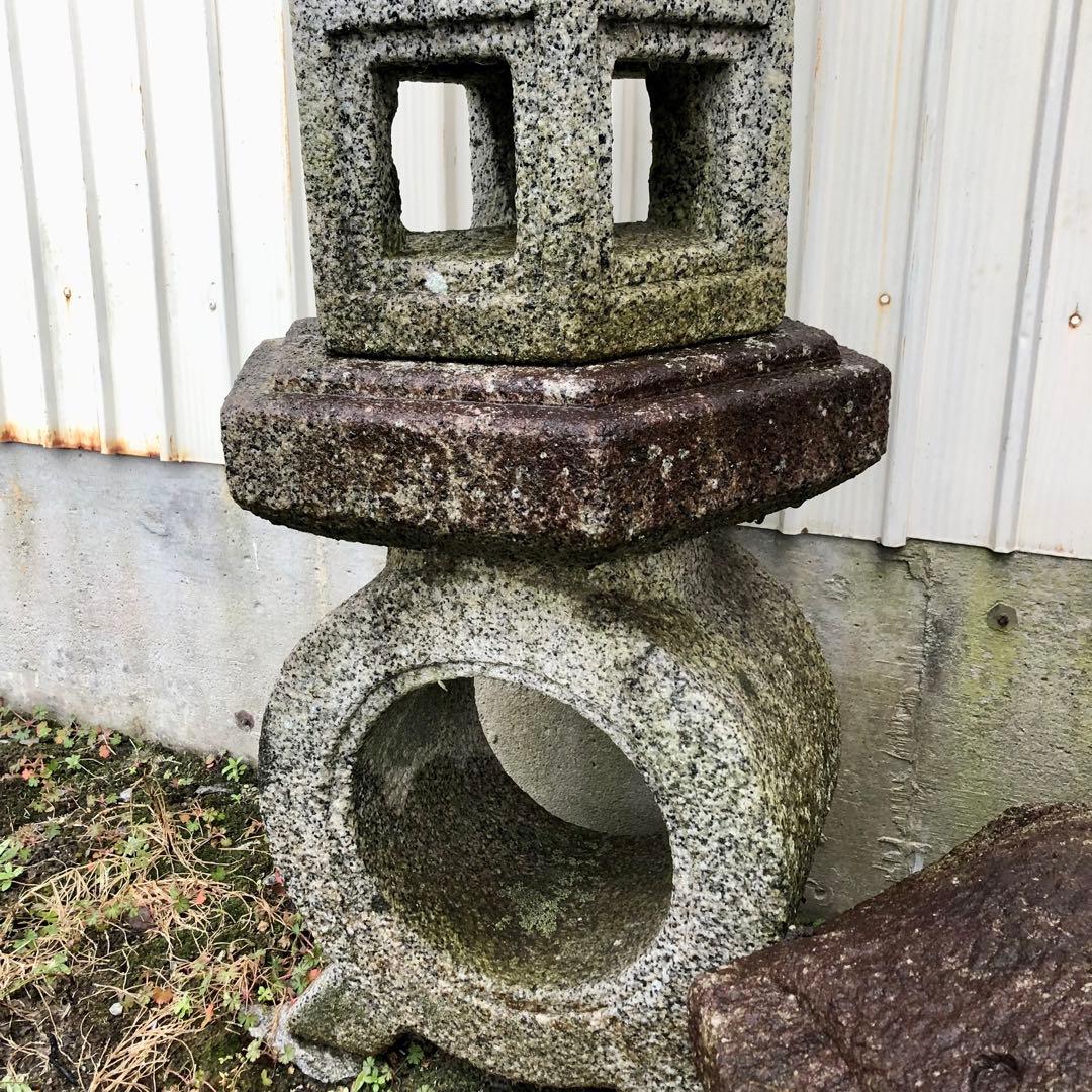 引取希望 面影灯籠 真壁石燈籠 御影石 庭石 石像 石造 石彫 彫刻 庭園 置物