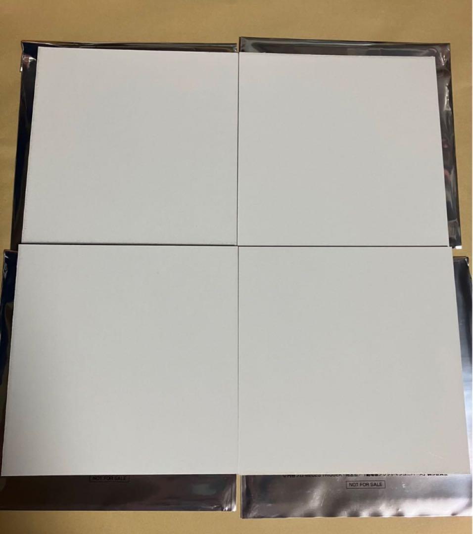 【1週目4種コンプリート】グリッドマンユニバース 入場特典 ミニ色紙