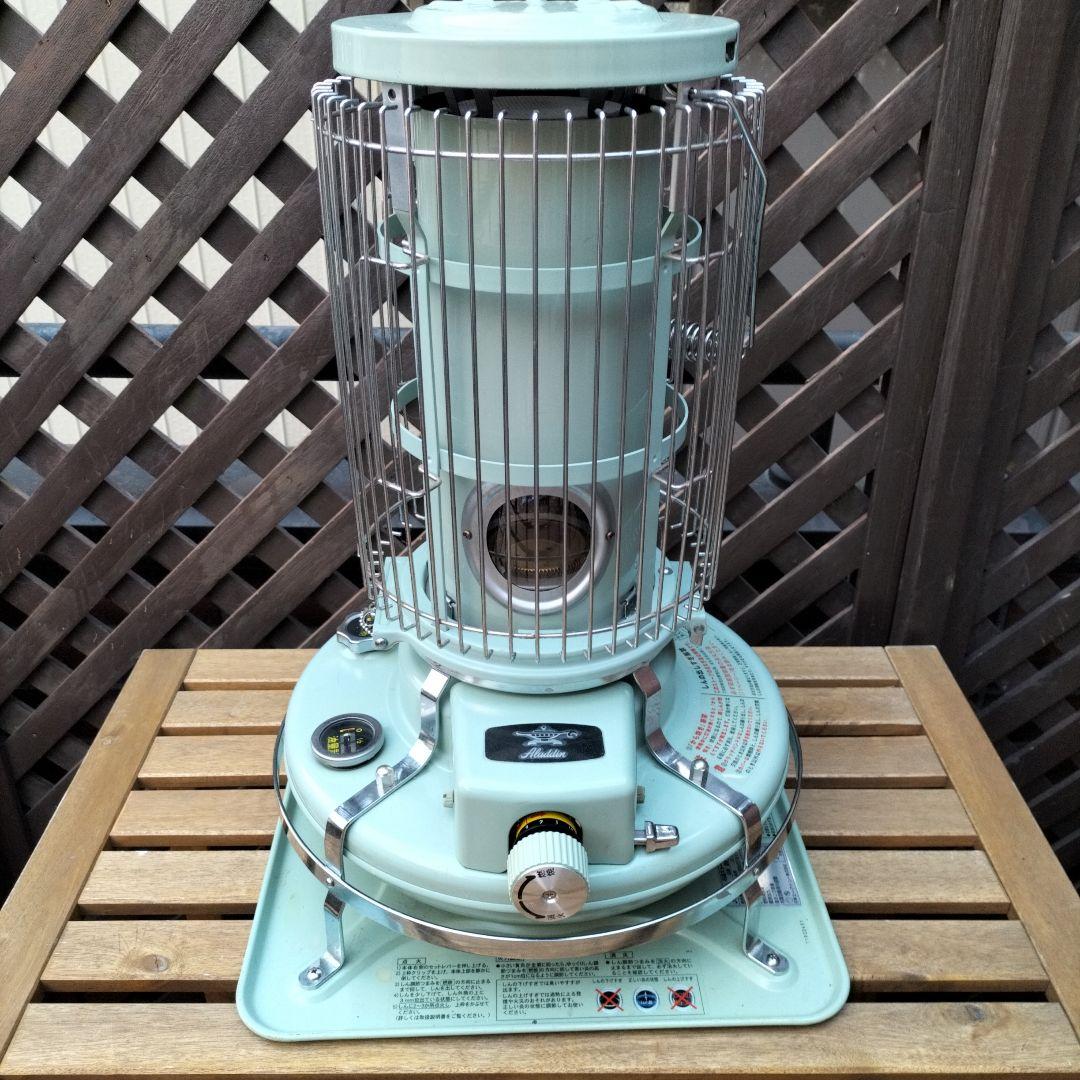 アラジン。メンテナンス済。純正品芯交換済。取説付。グリーン