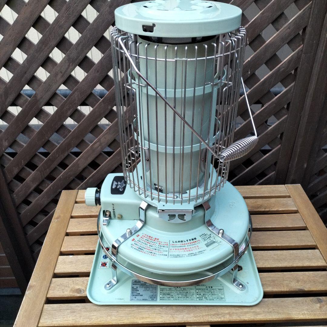 アラジン。メンテナンス済。純正品芯交換済。取説付。グリーン