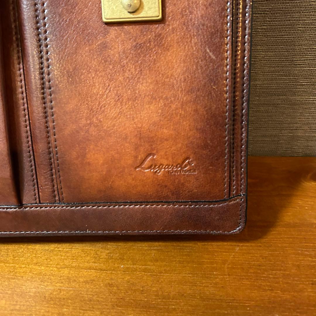 青木鞄 Lugard G3 本革 A4対応 2WAYショルダー5221 ブラウン