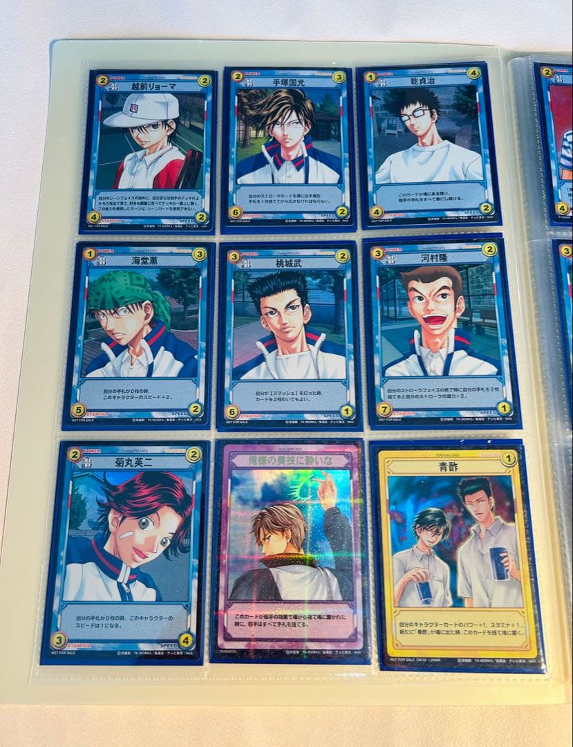 【91枚】テニスの王子様 TCGトレーディングカードCHARACTERカード
