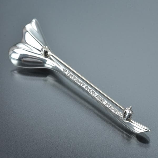 新品仕上げ◇ティファニー イチョウ ブローチ SV925 シルバー 磨き済 銀杏