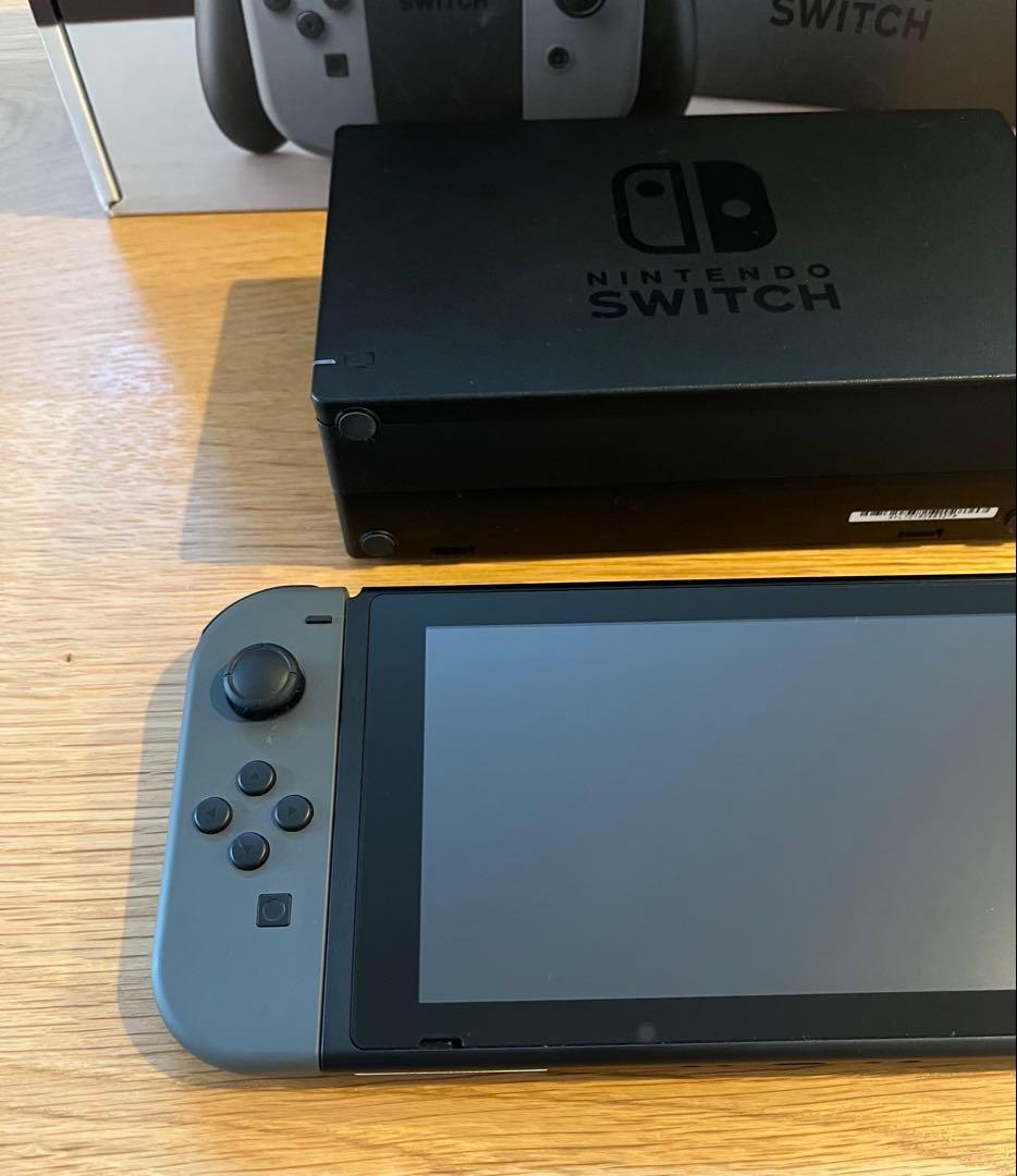 【中古美品★おまけ付き】Nintendo Switch 本体 グレー