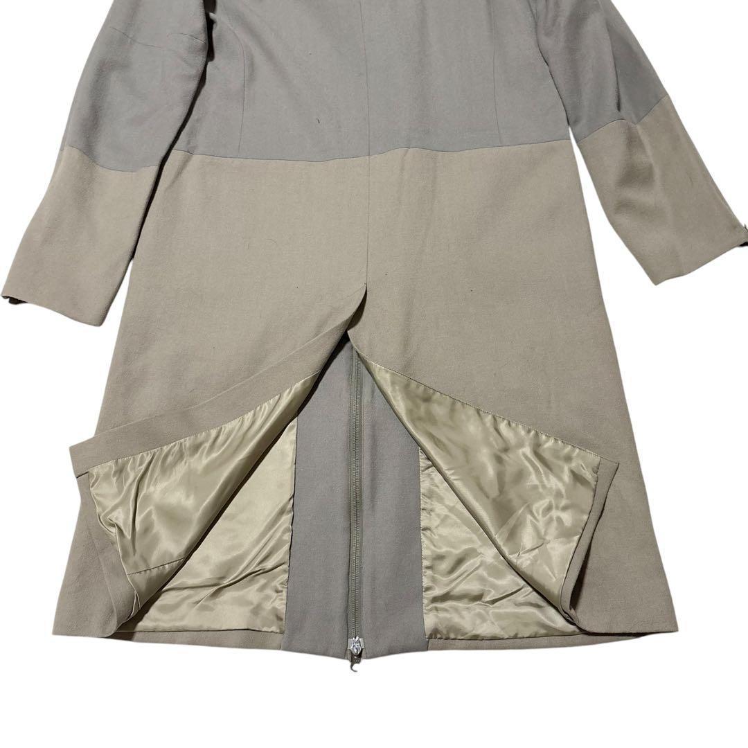 希少 LAD MUSICIAN 初期タグ ダブルジッパー ロングコート 46