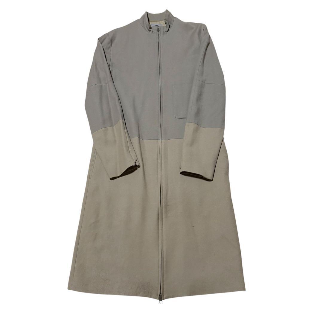 希少 LAD MUSICIAN 初期タグ ダブルジッパー ロングコート 46