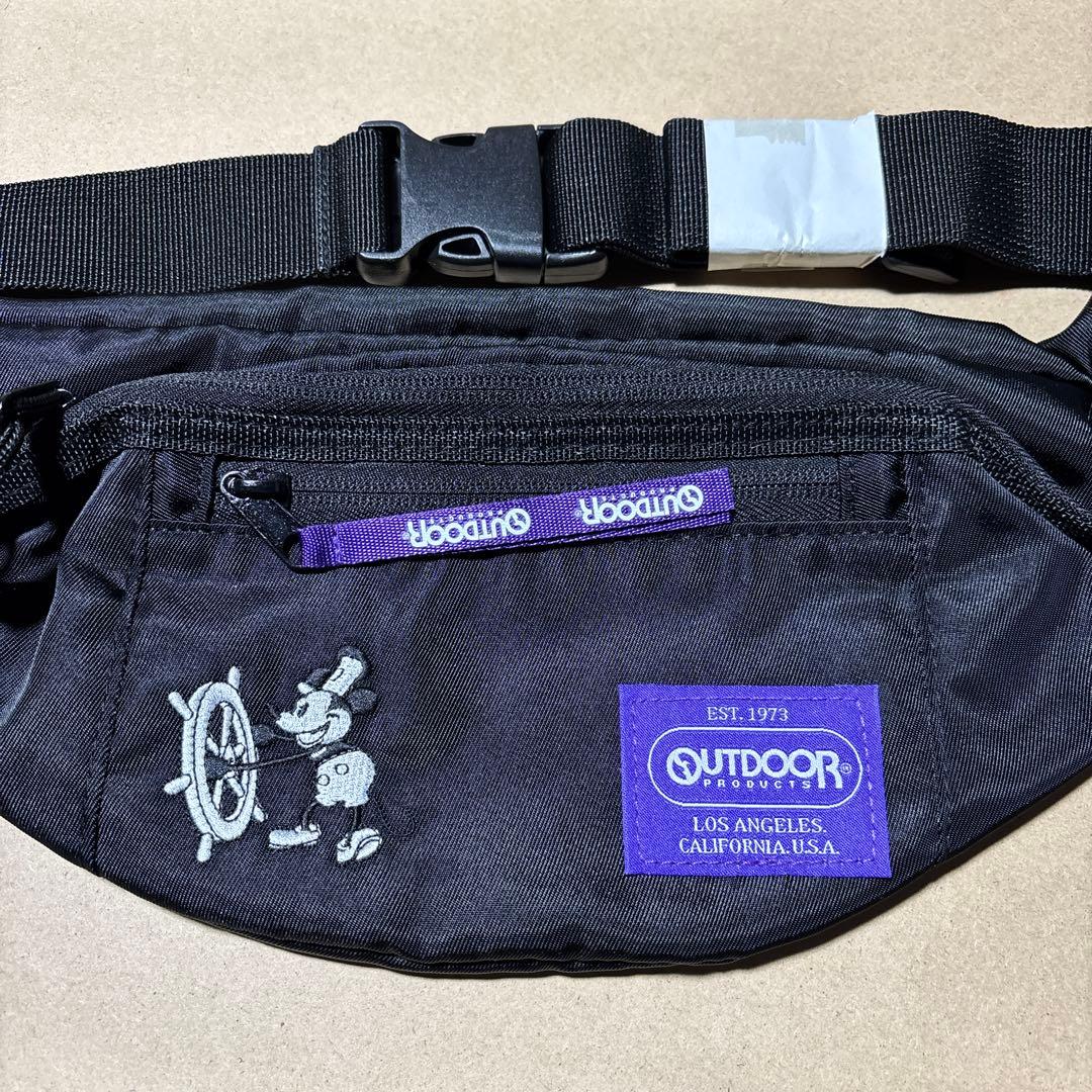 アウトドア　ミッキーコラボ　ショルダーバッグ