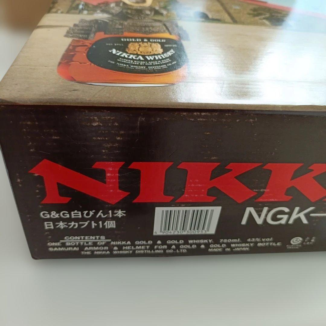 入手困難 NIKKA GOLD & GOLD 日本カブト サムライ 希少