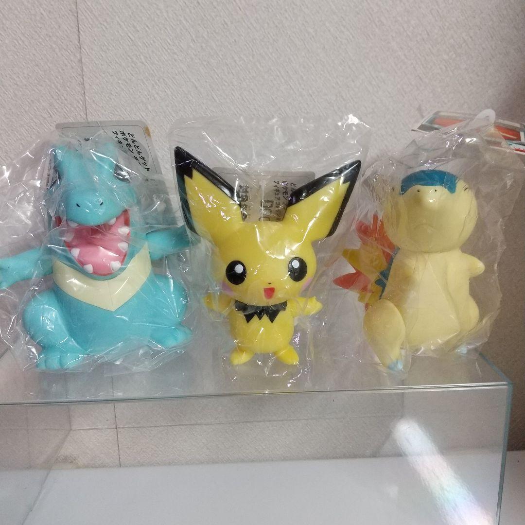 ポケモン デラックスフィギュアコレクション ワニノコ他 3点セット レトロ
