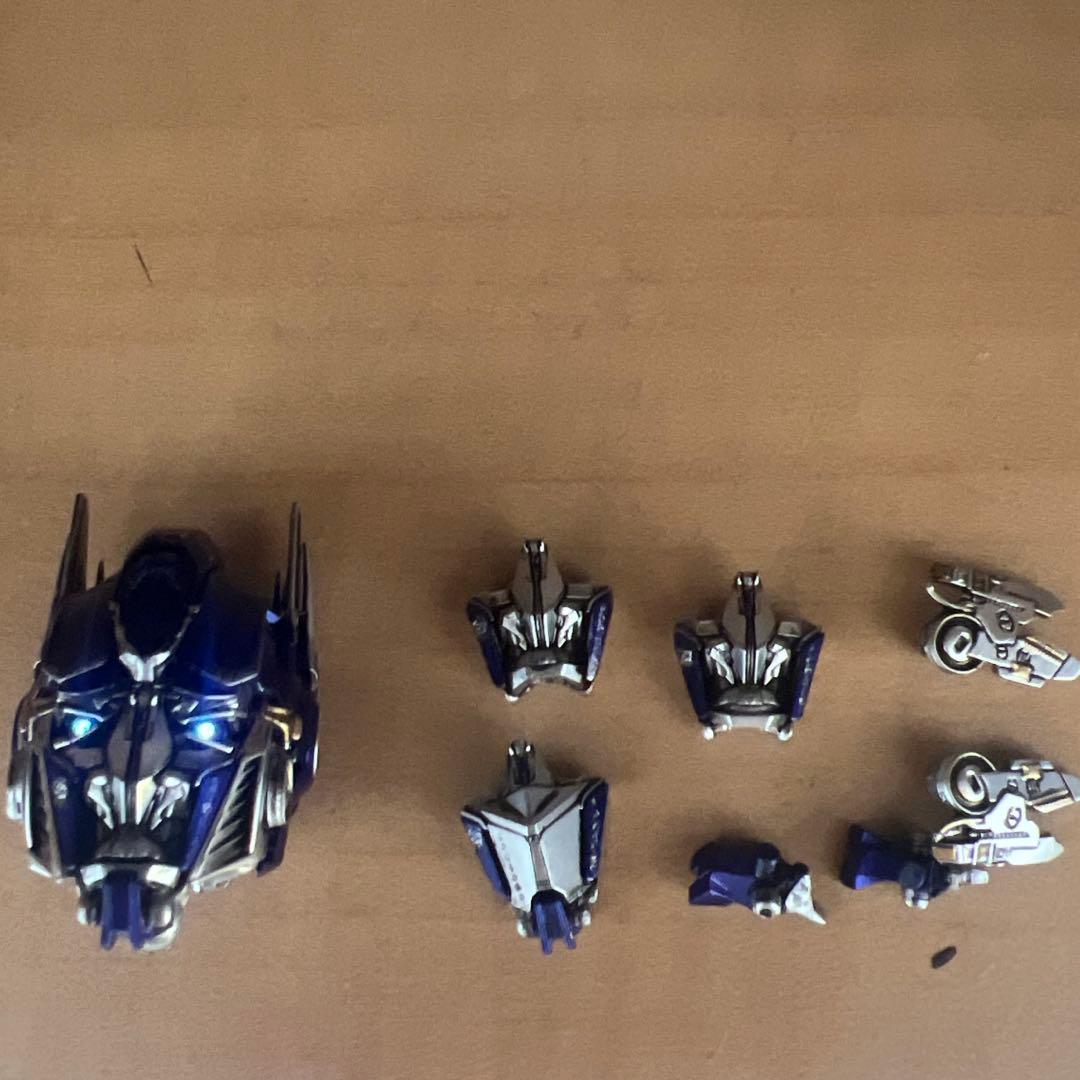 dlx Jetfireとkoオプトマスプライム　カスタムヘッド合体セット