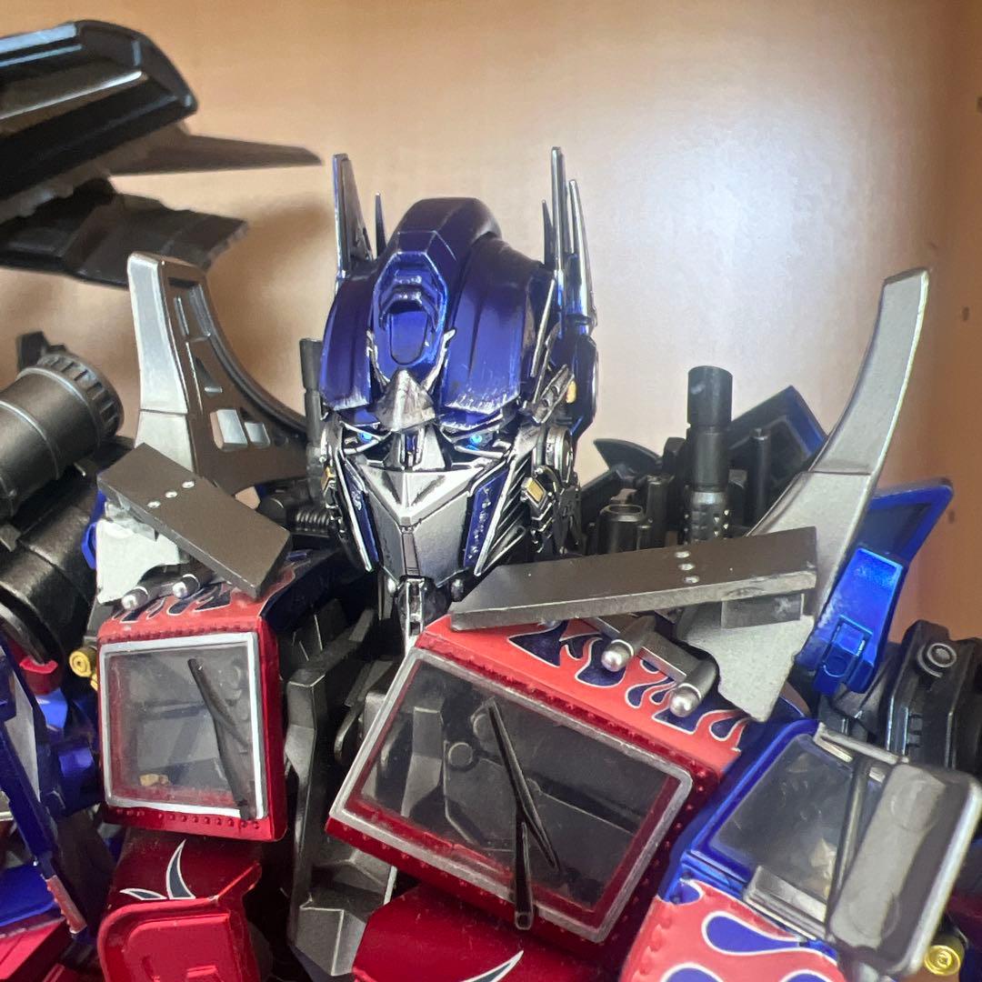 dlx Jetfireとkoオプトマスプライム　カスタムヘッド合体セット