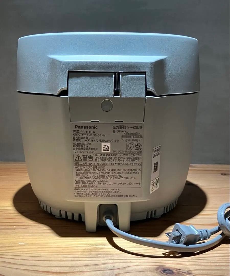 Panasonic 炊飯器 SR-R10A 5合 一年使用 美品