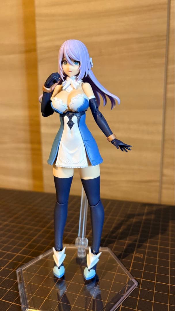 コトブキヤ　アルカナディア　エルメダ　完成品　特典パーツ　合わせ目処理　つや消し