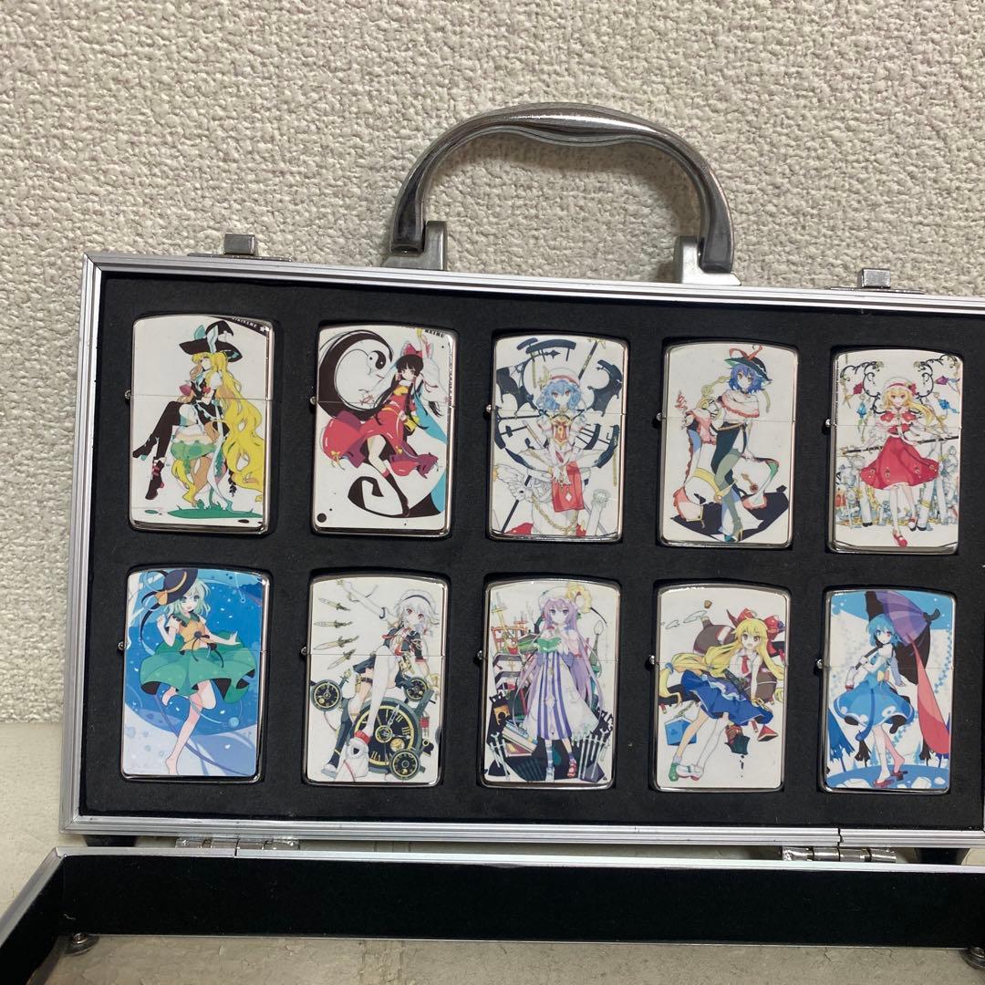 東方project 美少女　オイルライター　セット　zippo 風　TF