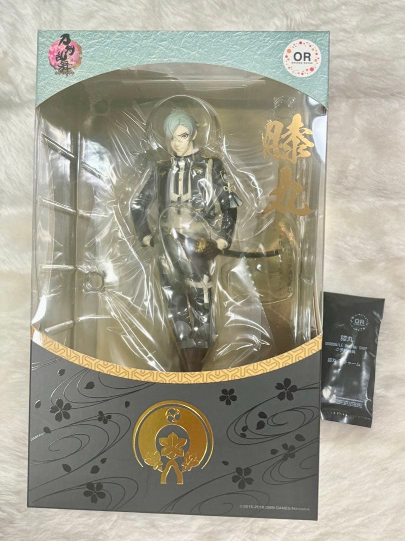 いち出品　髭切・膝丸スケールフィギュア(未開封、刀チャーム付き)