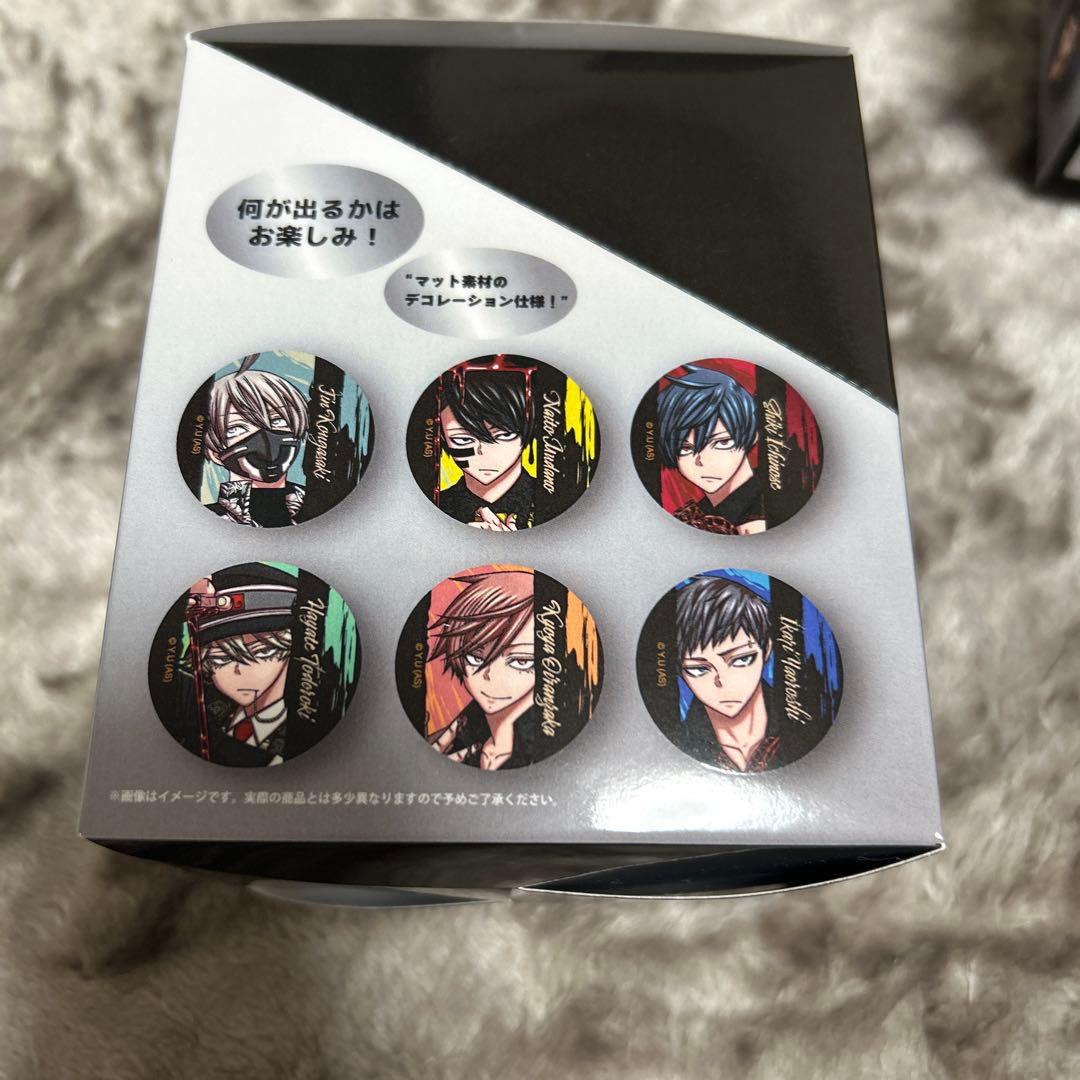 ふ*✨様 桃源暗鬼 トレーディングメタリック缶バッジ　ハート缶バッジ　計5box