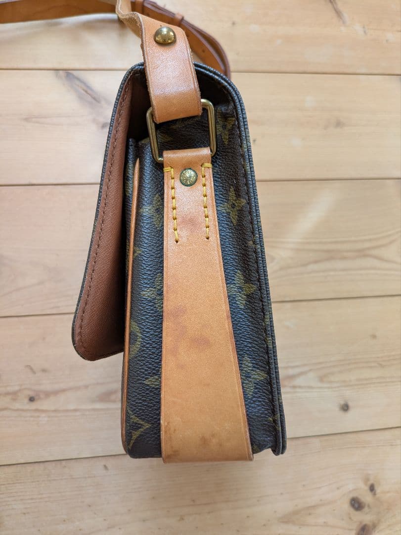 Louis Vuitton ショルダーバッグ ダークブラウン モノグラム