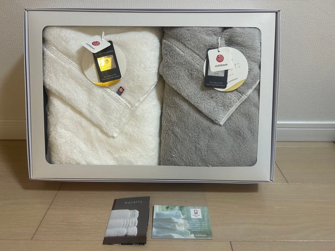 西川タオル　はなわたRich バスタオル