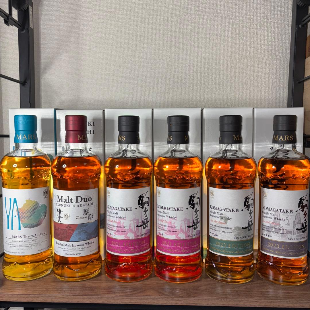 マルスウイスキー 6本セット