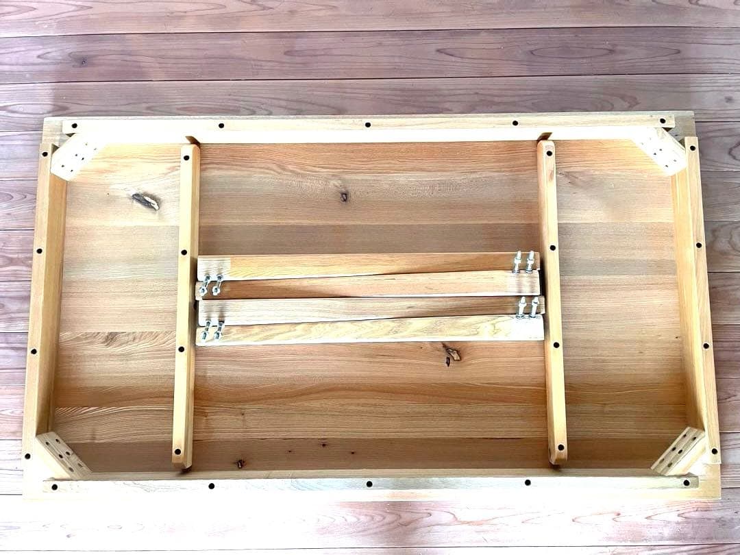 無印良品 ダイニングテーブル 廃盤 希少 タモ材