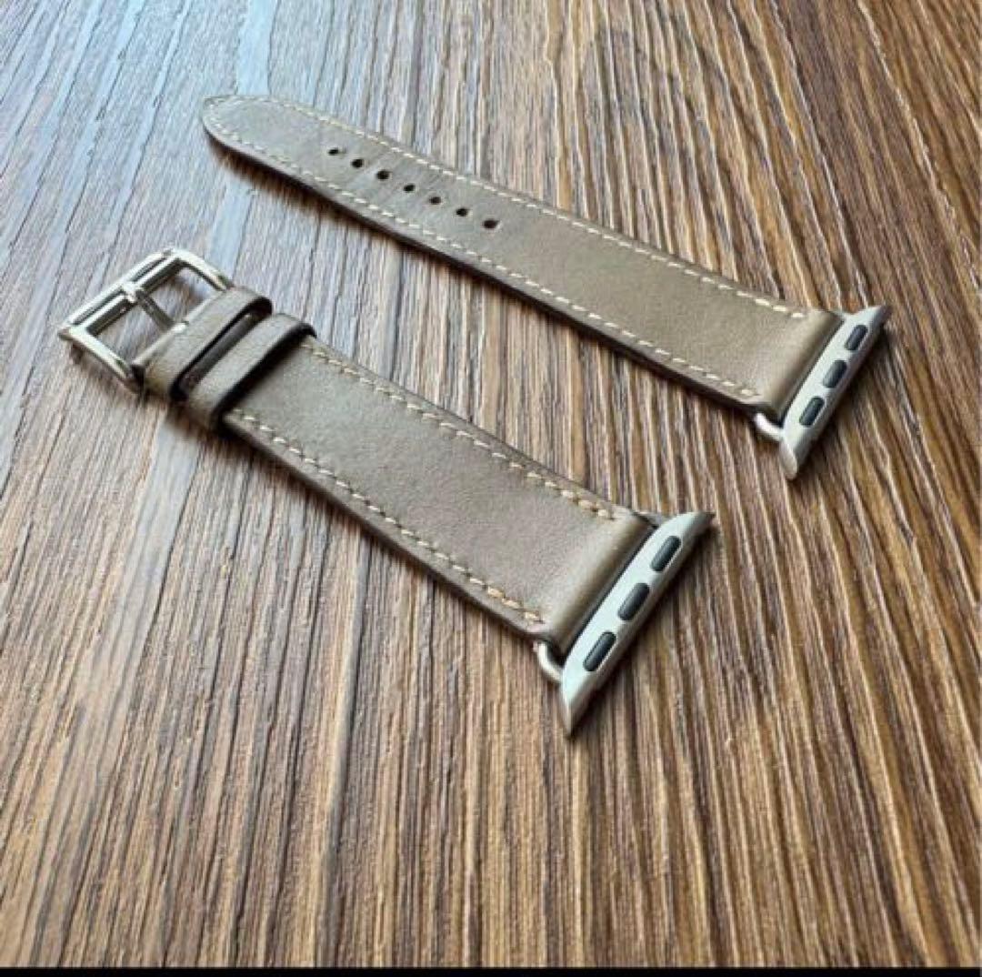 2783 Apple Watch エルメス　エトゥープ　レザーバンド