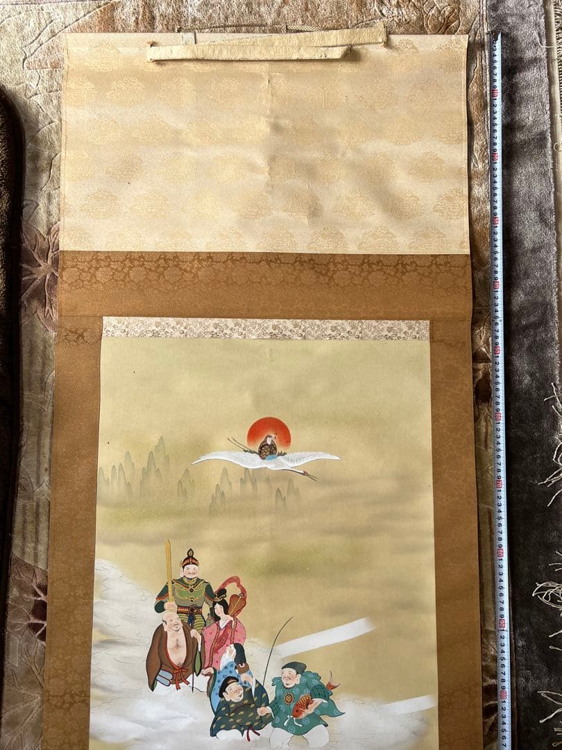 龍雲七福神之図