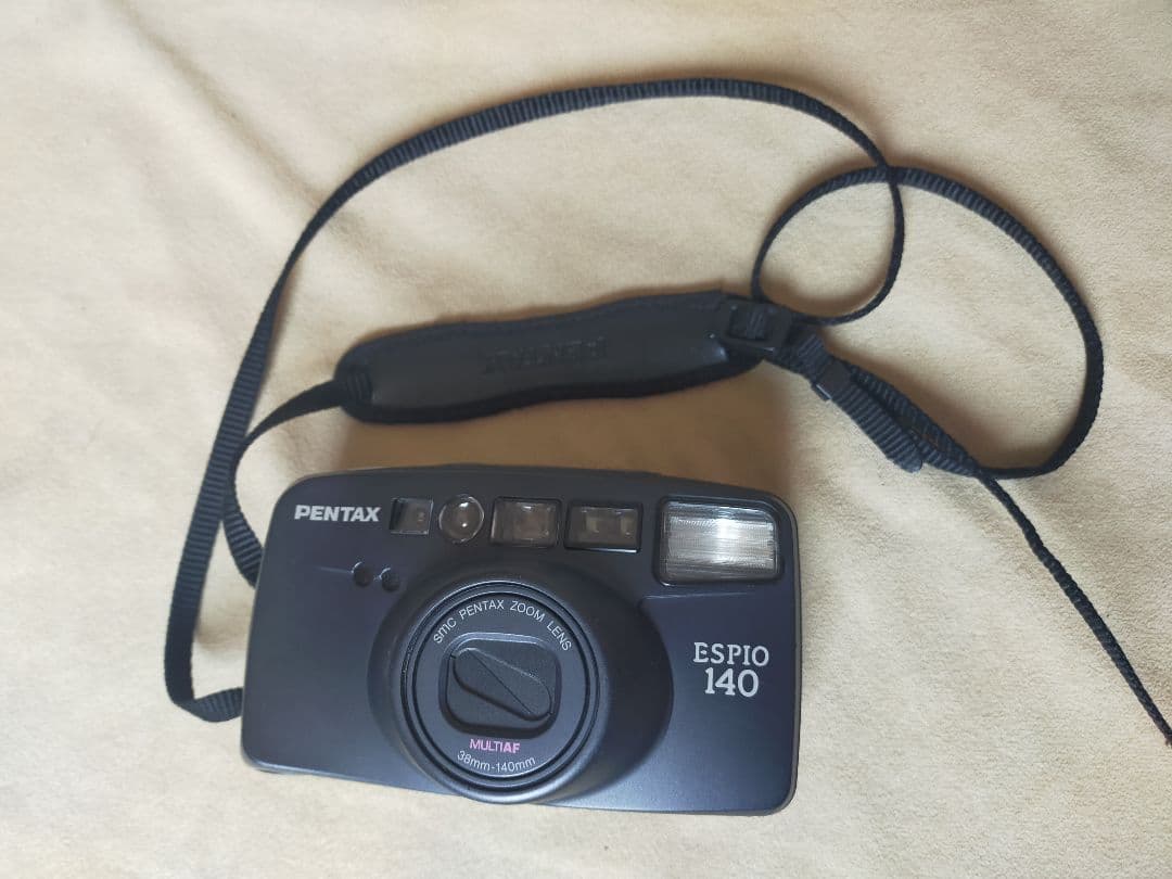 美品【動作確認ＯＫ】PENTAX　ESPIO140 ケース付き 送料込