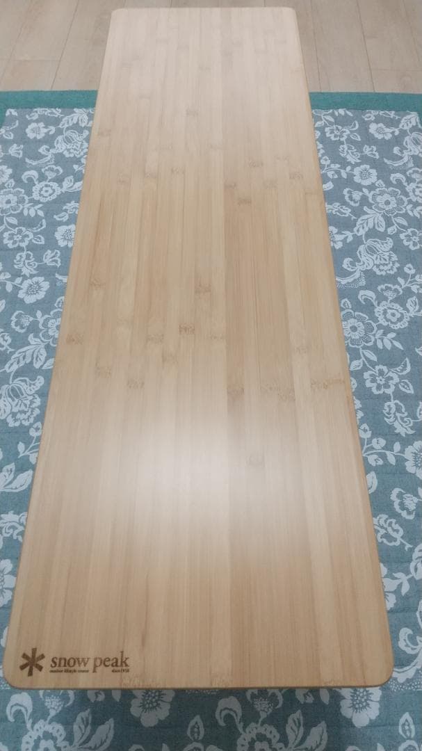 スノーピーク フォールディングシェルフ ロング　竹