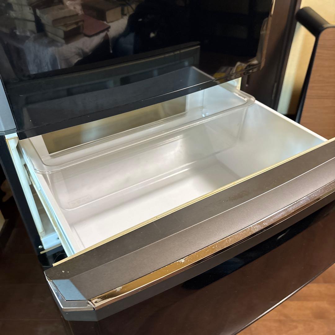 引き取り可能な方限定 三菱ブラック冷蔵庫 冷凍庫付き