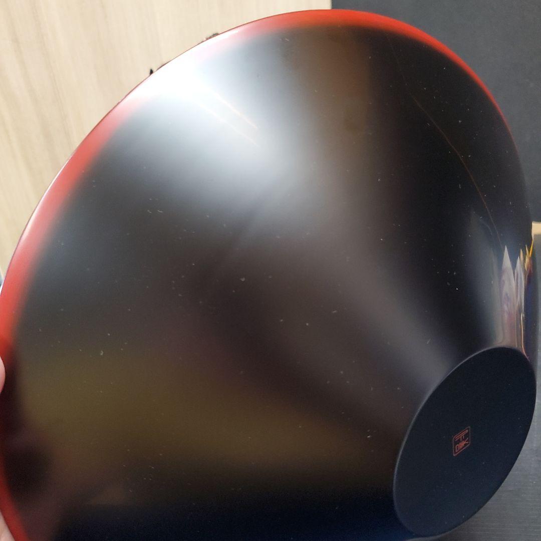 希少 輪島屋 善仁 曙塗呂色仕上 円粋鉢 最高級 輪島塗 未使用