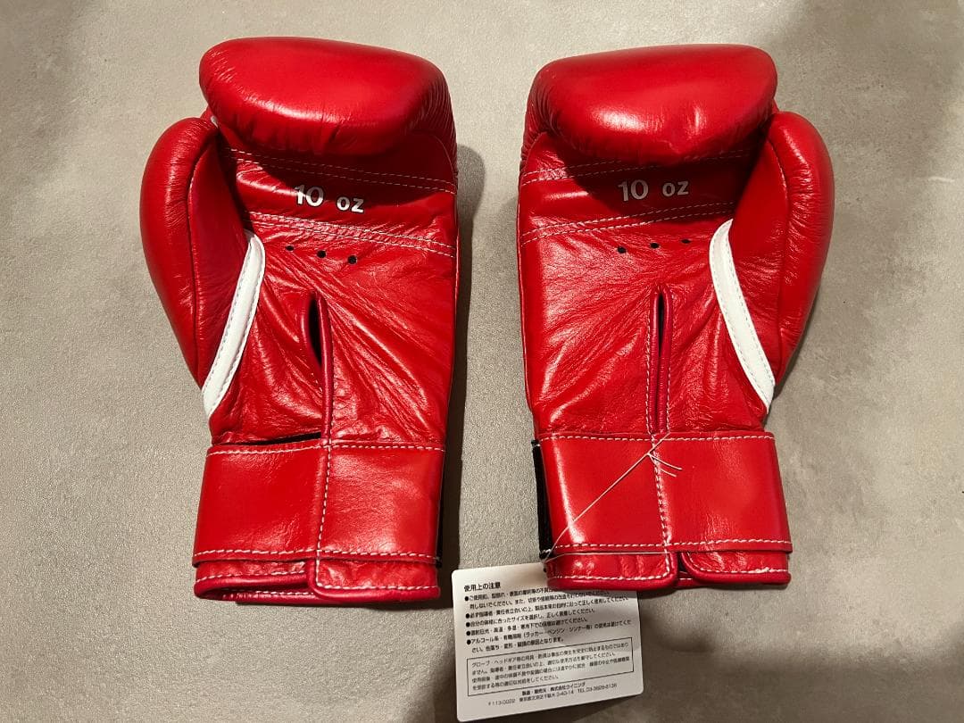 Winning ボクシンググローブ 10 oz レッド MS-300B
