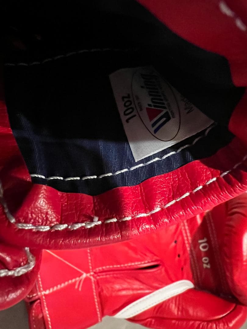 Winning ボクシンググローブ 10 oz レッド MS-300B