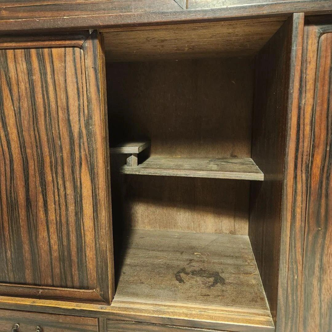 時代箪笥 茶箪笥 飾り棚 引戸 引出し 和家具 古民具 アンティーク 昭和レトロ