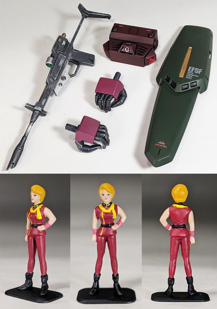 プラモデル　1/100 ガルバルディβ（機動戦士Zガンダム）組立塗装済