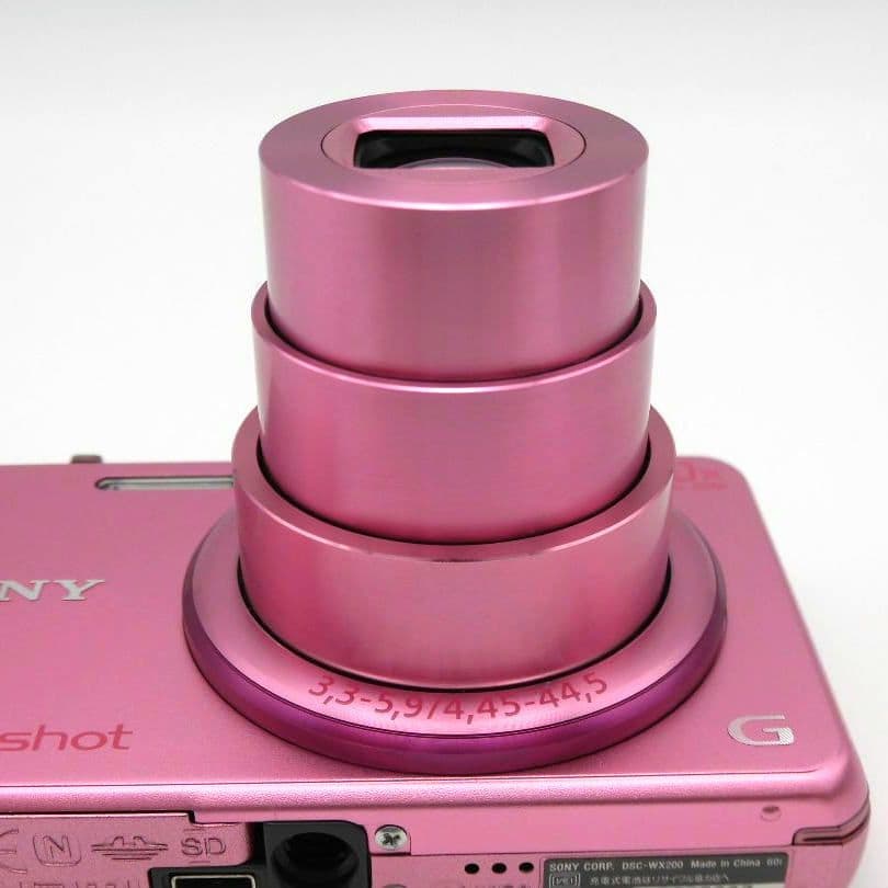 SONY Cyber-shot DSC-WX200 ピンク コンデジ
