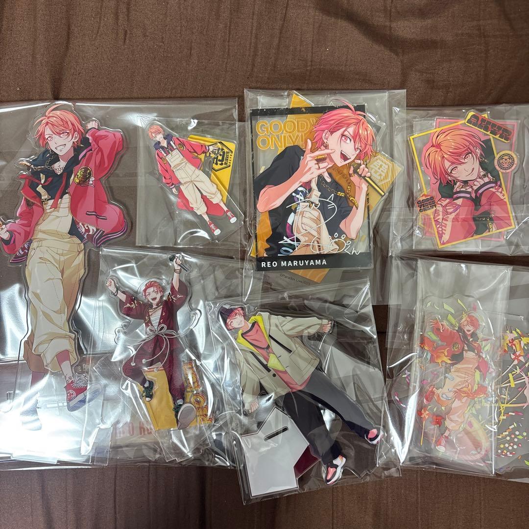 円山玲央　パラライ　グッズ　まとめ売り　缶バッジ　アクスタ　gプリ