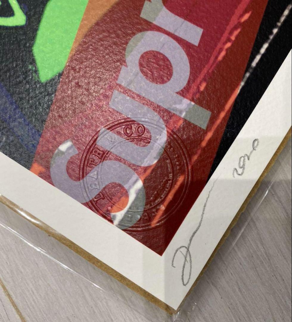 2020年 世界限定100枚 DEATH NYC アートポスター エヴァ×シュプ