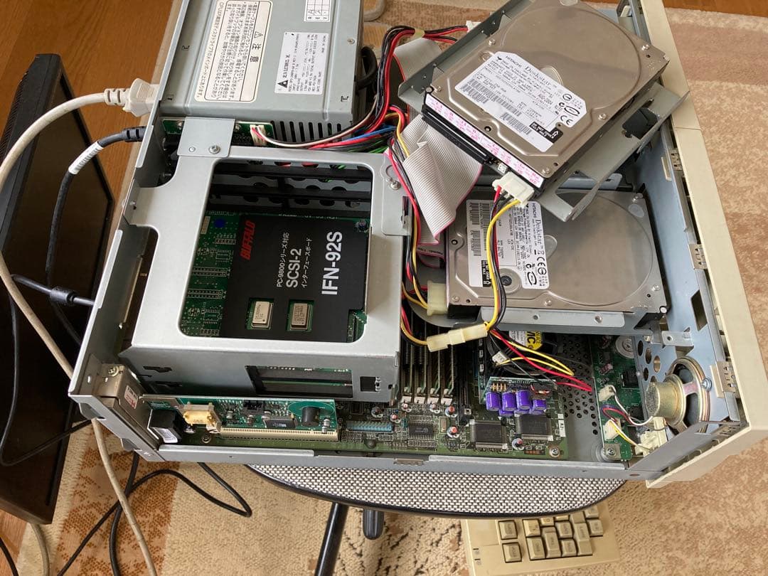 最終価格！PC-9821V12 HDD2台 DVD増設Win98,95,3.1