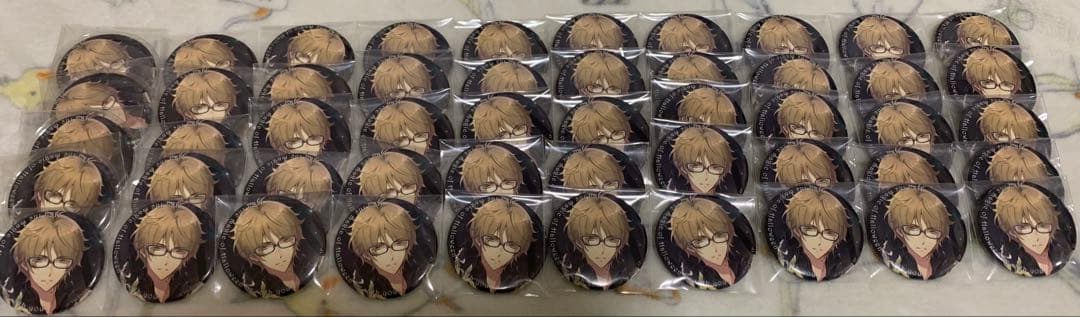 ツキウタ。 ツキステ。 ルナパ 弥生春 缶バッジ50点