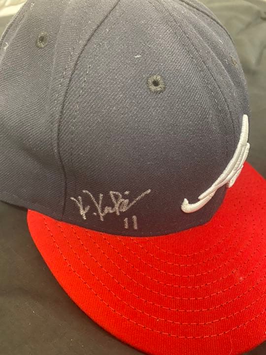 キャップ 川上憲伸サイン入り