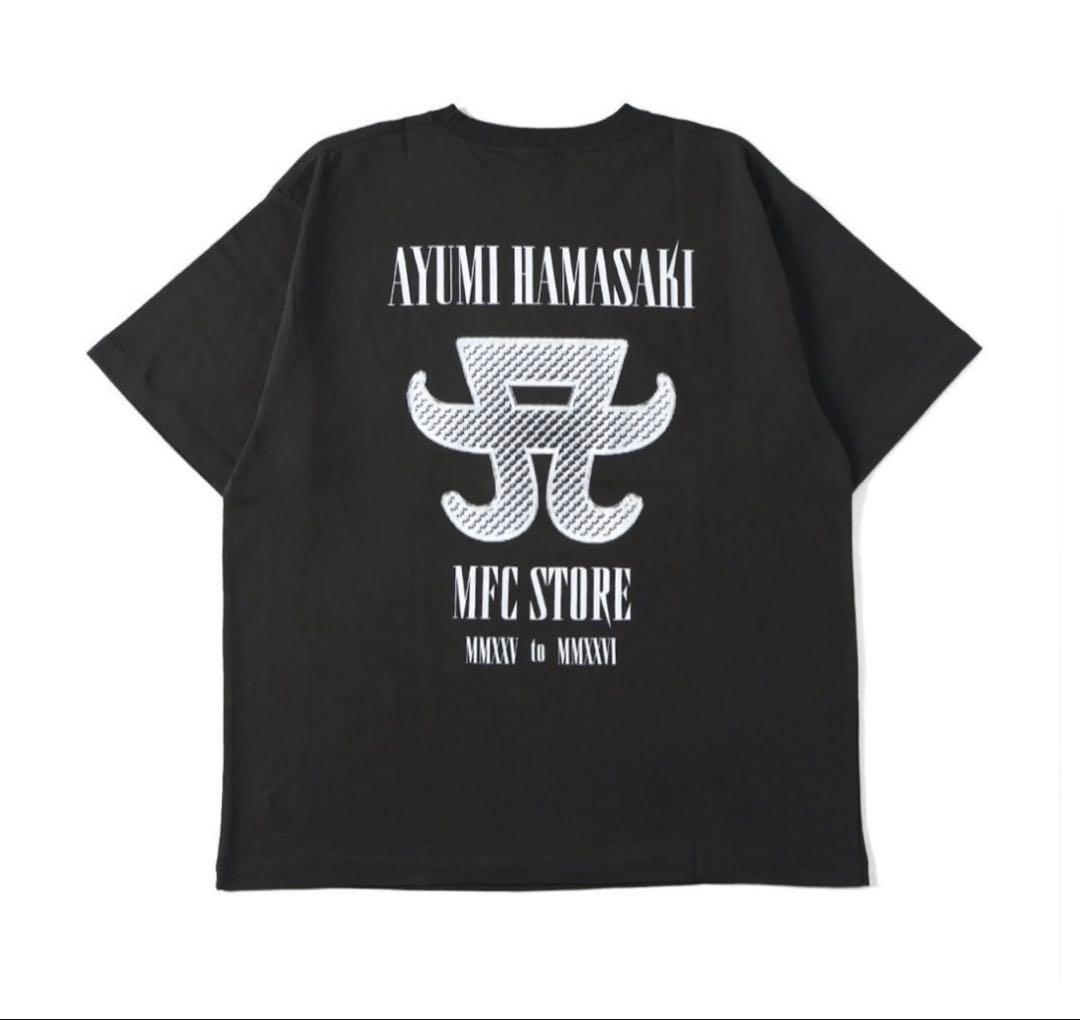 浜崎あゆみ　mfc storeコラボTシャツ　ブラック　Mサイズ