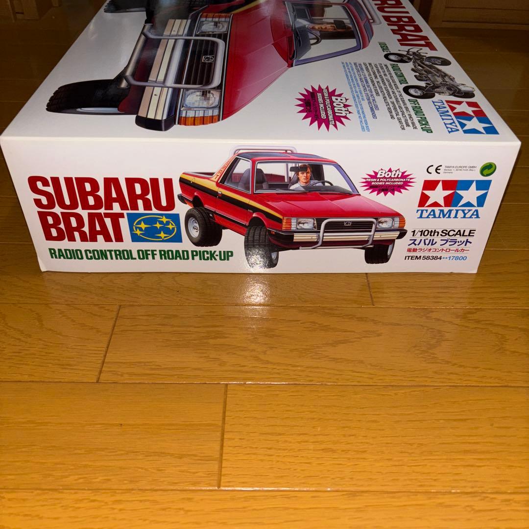 TAMIYA SUBARU BRAT 初回限定シルバーメッキフレーム